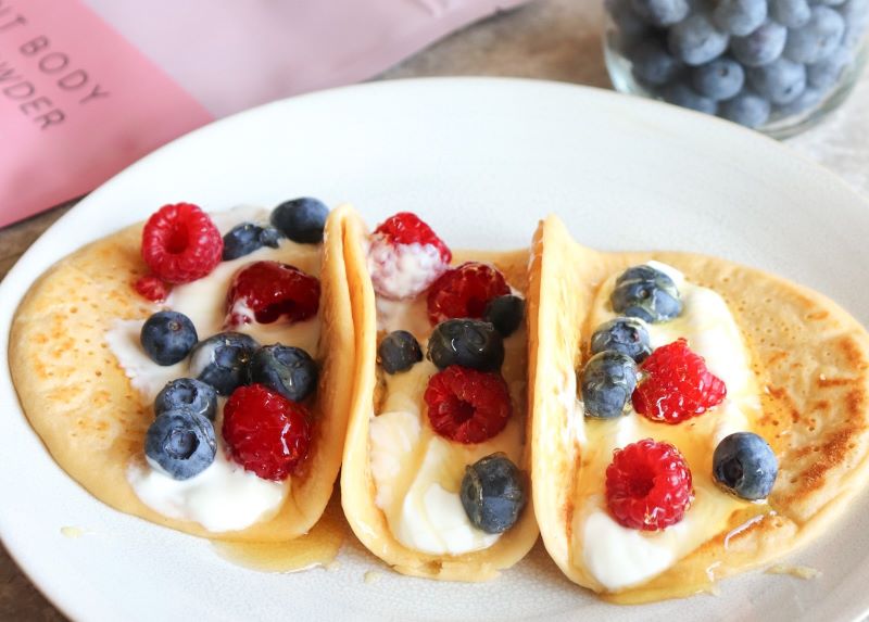 Protein Collagen Pancakes