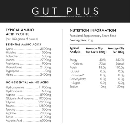 Gut Plus Hydrolysed Collagen Peptides