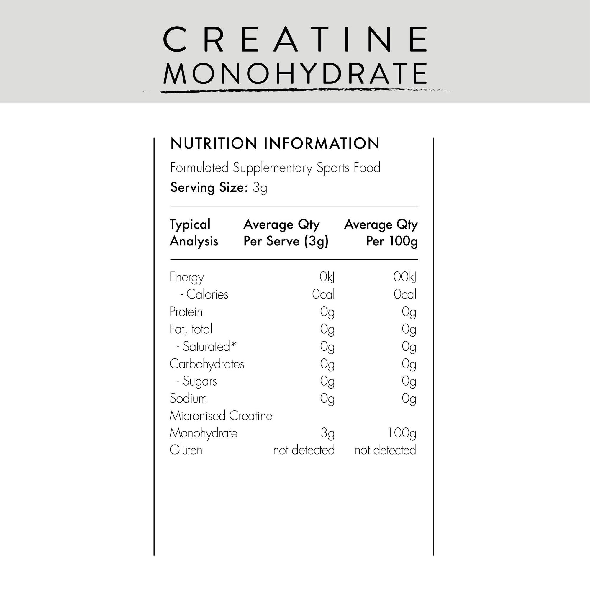 Creatine Monohydrate X Katie Martin 200g ( 66 serves )