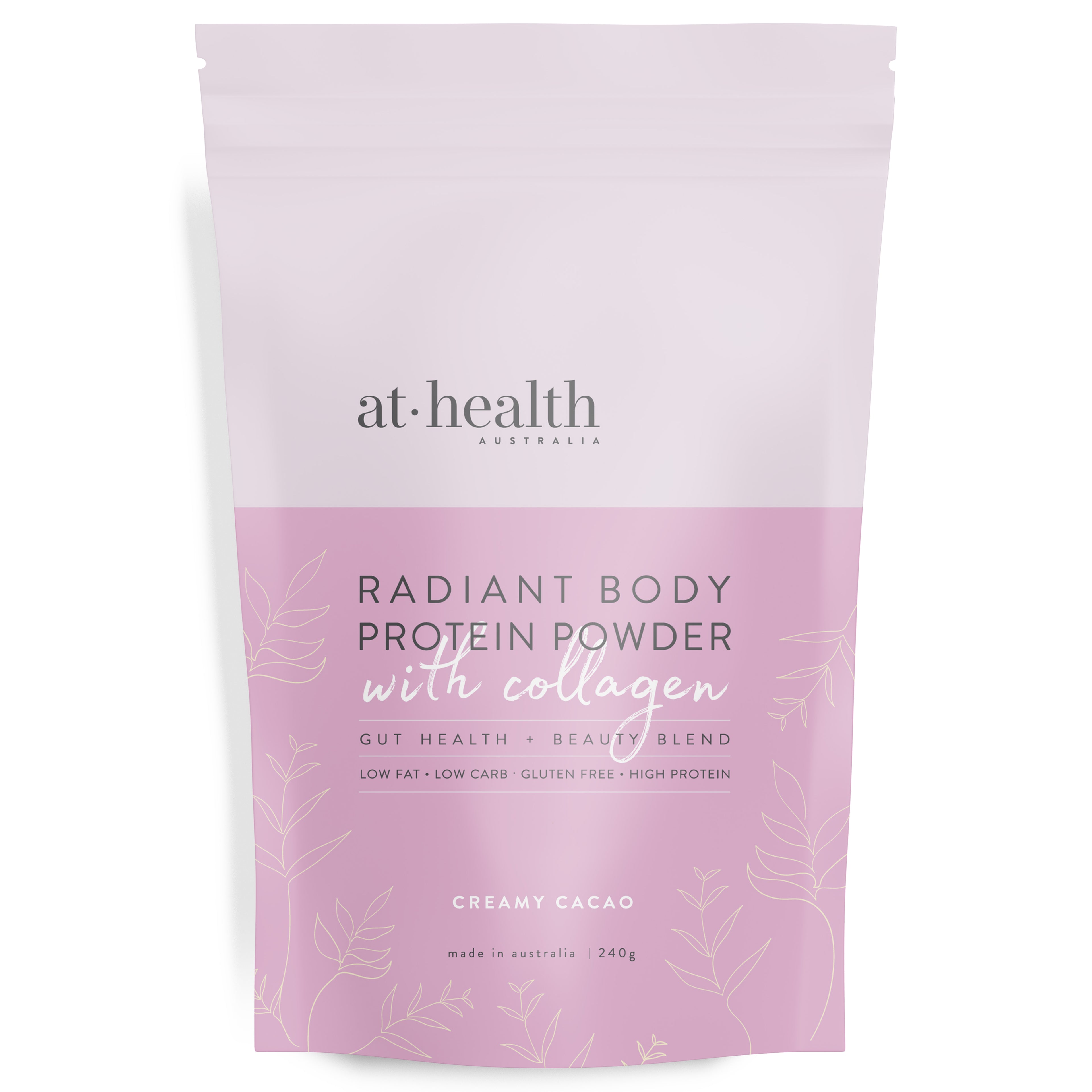 Radiant Body Protein Powder with Collagen - Cacao